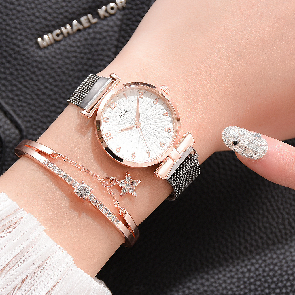 Women Bracelet Set Quartz Watc - Jewelry Watches Gold recensie en prijs