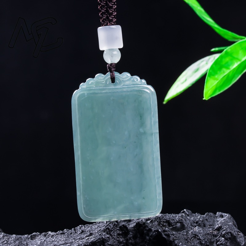 Natural Jade Blue Water Peace  - Jewelry & Watches Spółka Z Ograniczoną Odpowiedzialnością recensie en prijs