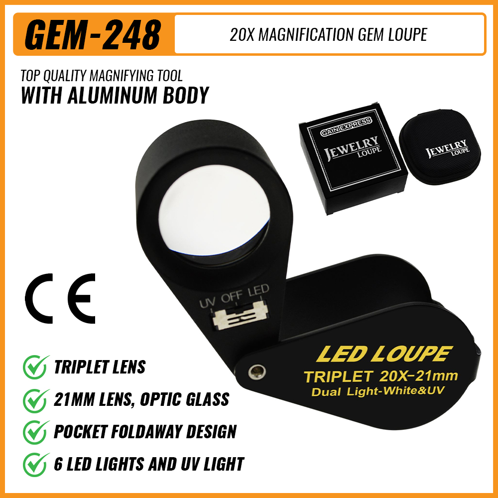 20x Jewelry Loupe 21mm Dual Li - Collectors Coins Jewelry & Watches Of Smithtown Reviews recensie en prijs