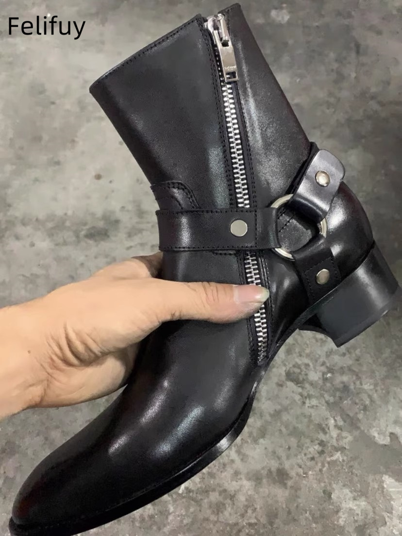 Black Chains Men Chelsea Boots - Anklet Foot Chain recensie en prijs