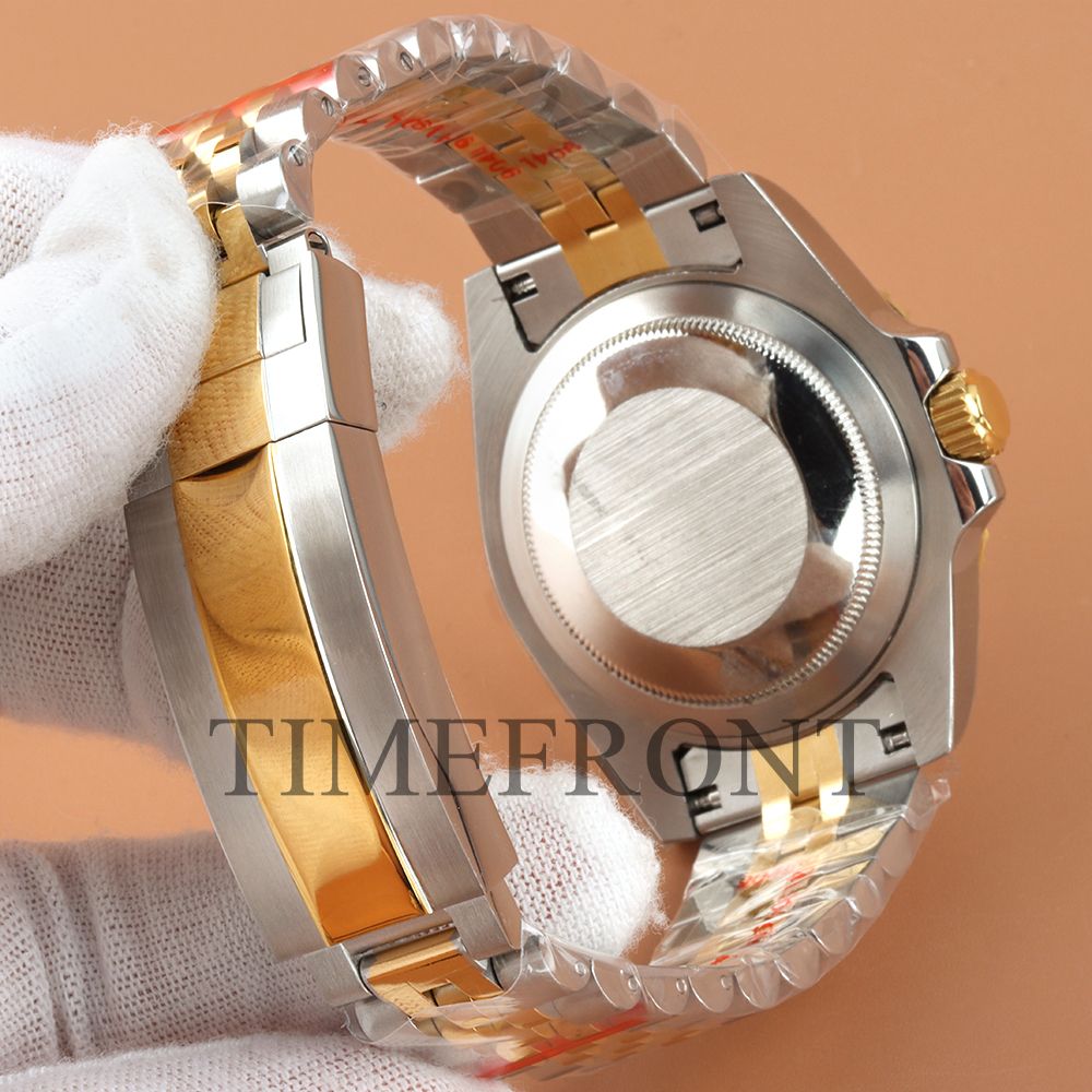 40mm NH35 Gold Watch Case Dark - Jared Jewelry Watches recensie en prijs