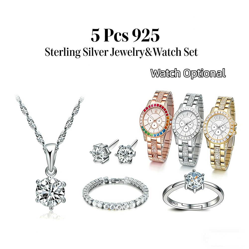 Luxuriou 925 Sterling Silver G - Best Jewelry Watches Women recensie en prijs