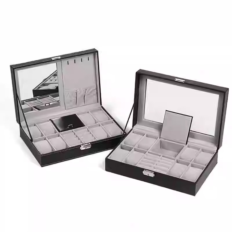 Leather Watch Box Multi-Functi - Jewelry And Watches Luxury Brand recensie en prijs