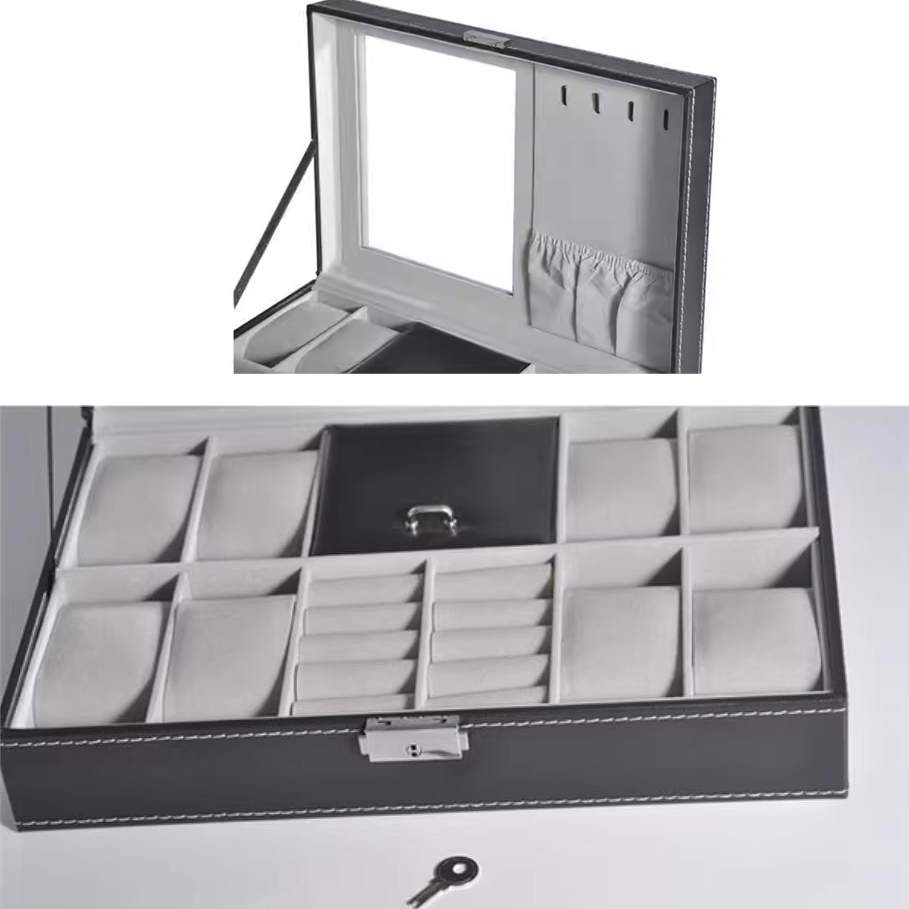 Leather Watch Box Multi-Functi - Jewelry And Watches Luxury Brand recensie en prijs