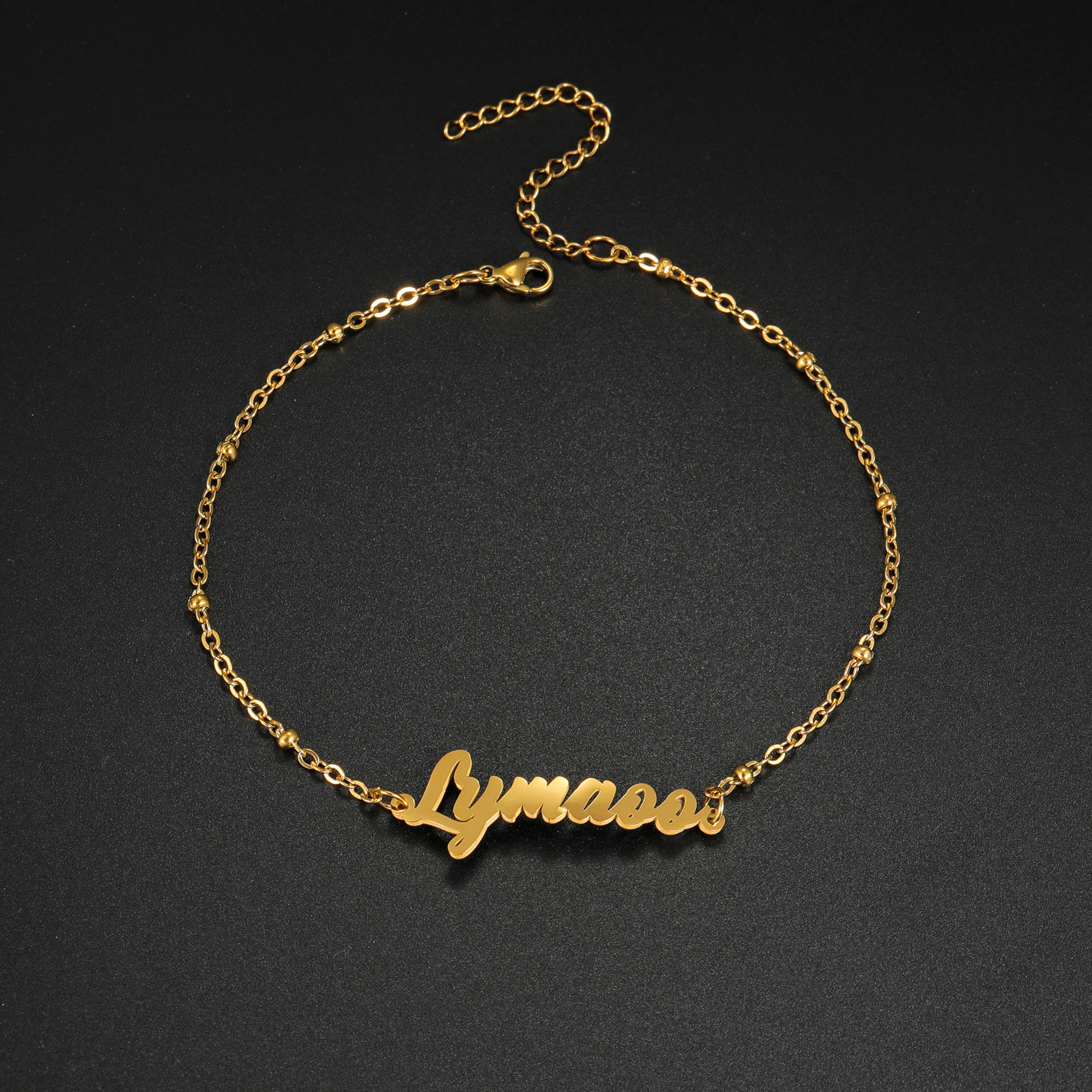 Akizoom Custom Name 18cm Ankle - Anklet Foot Chain recensie en prijs