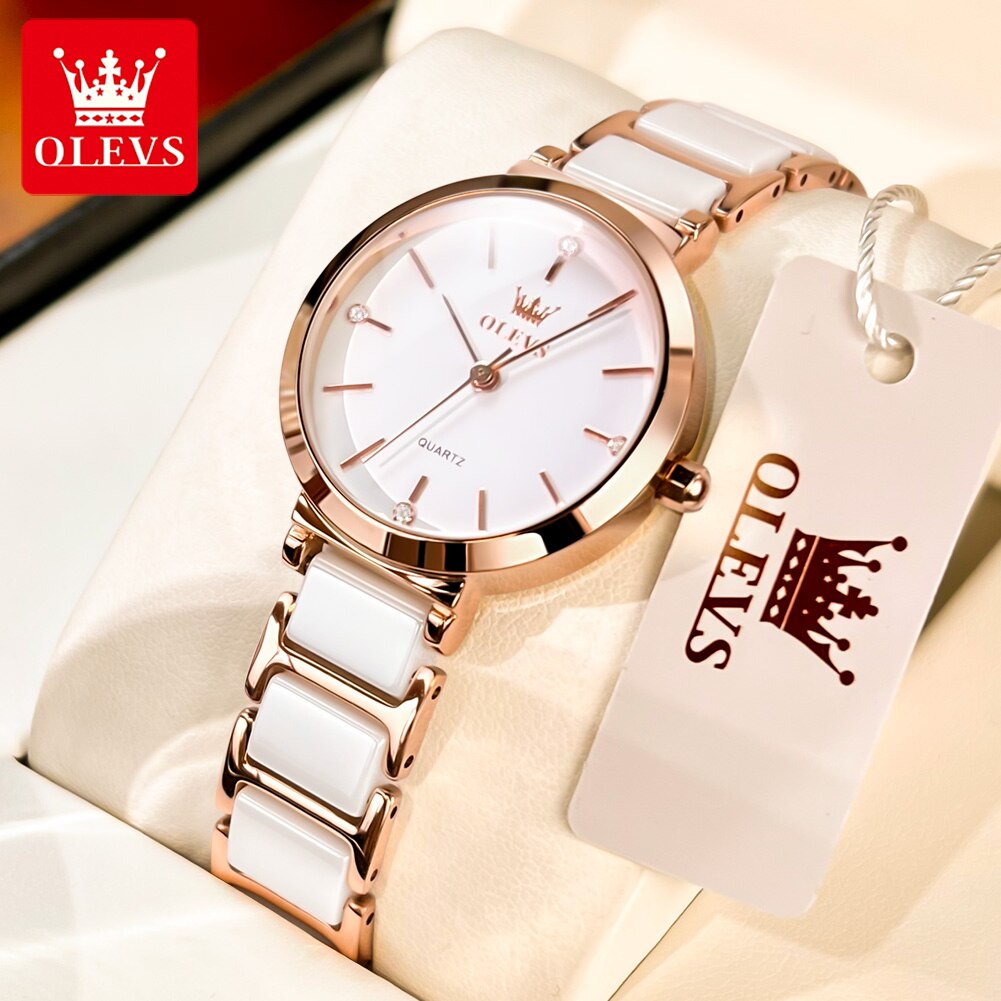 OLEVS Fashion Women Watches Re - Jewelry Watches Gold recensie en prijs