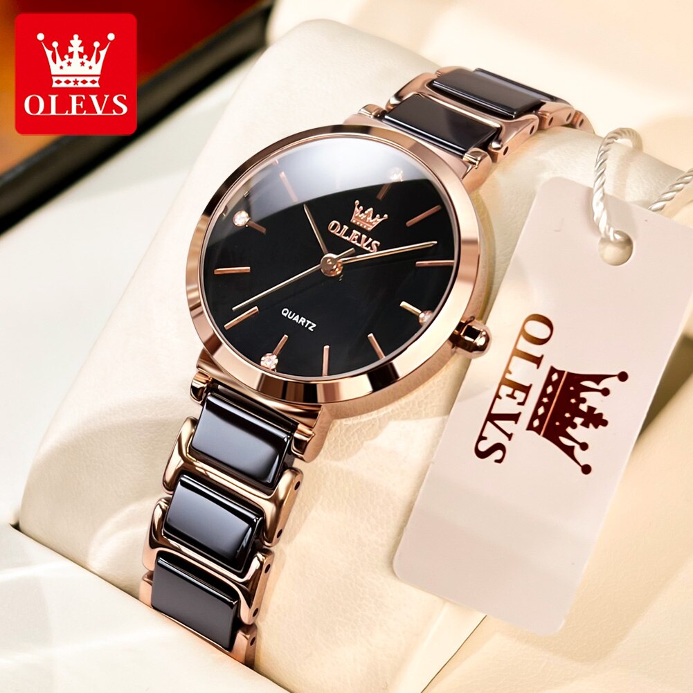 OLEVS Fashion Women Watches Re - Jewelry Watches Gold recensie en prijs